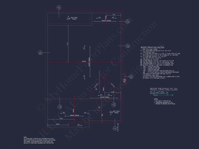 Traditional Craftsman house Plan with 2 Floors and CAD Designs