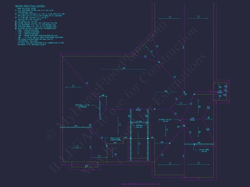 Traditional Craftsman house Plan with Detailed Floor Blueprint