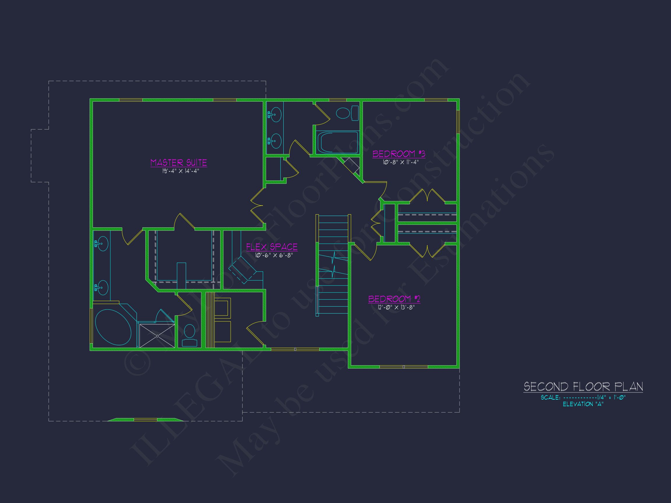 Traditional Craftsman house Plan with Spacious Floor Layout