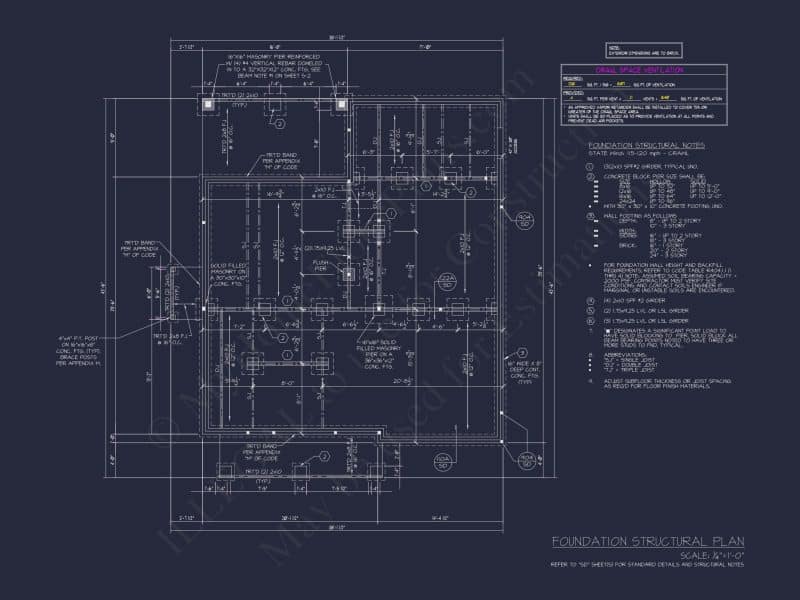 Traditional house Plan with 2 Stories - Blueprint and CAD Design