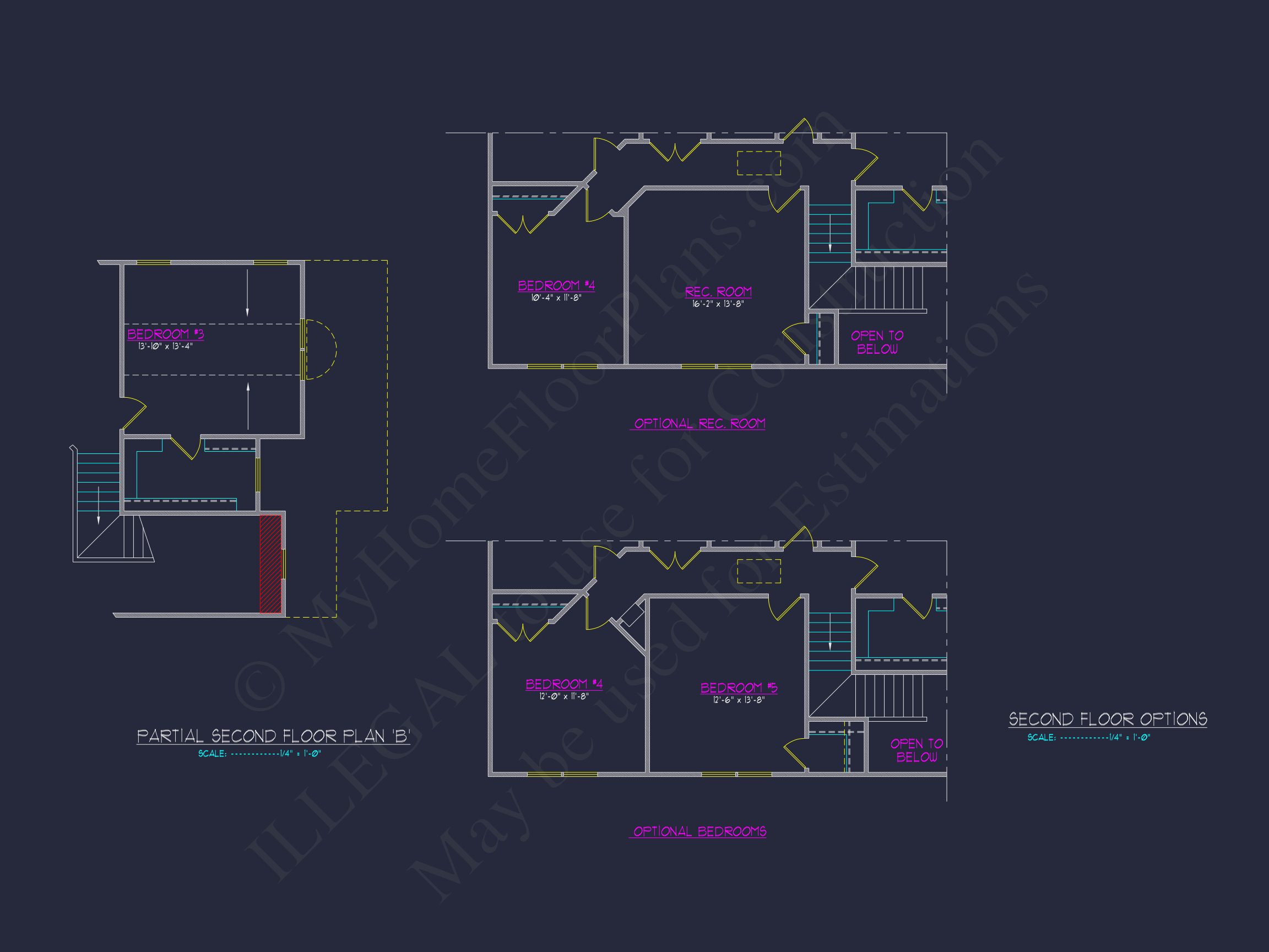 Traditional house Plan with 3 Bedrooms,CAD & Floor Designs