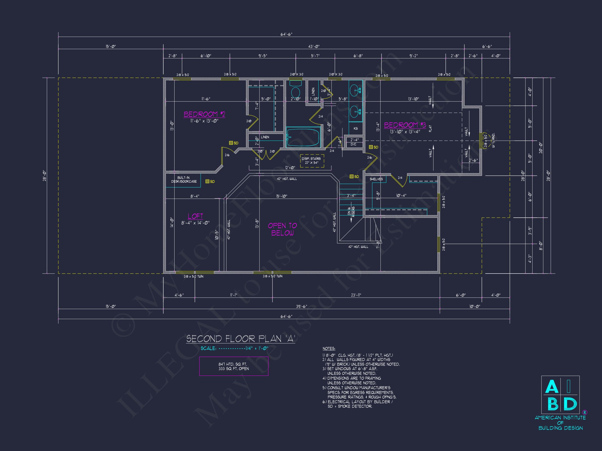 Traditional house Plan with 3 Bedrooms,CAD & Floor Designs