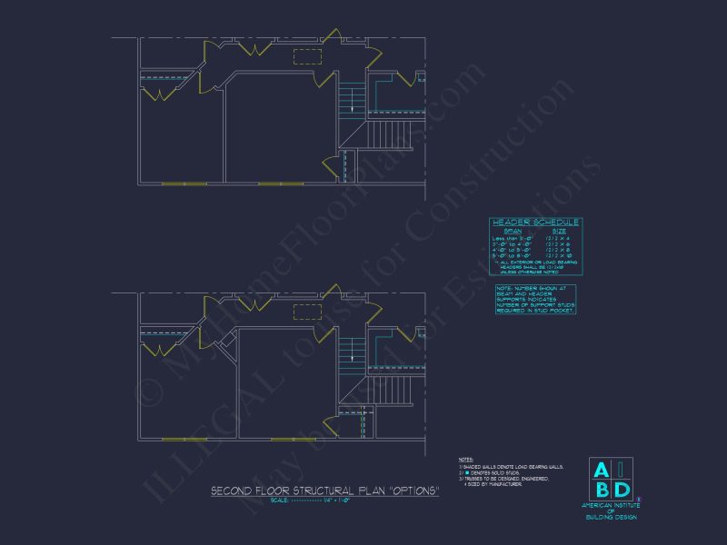 Traditional house Plan with 3 Bedrooms, CAD & Floor Designs