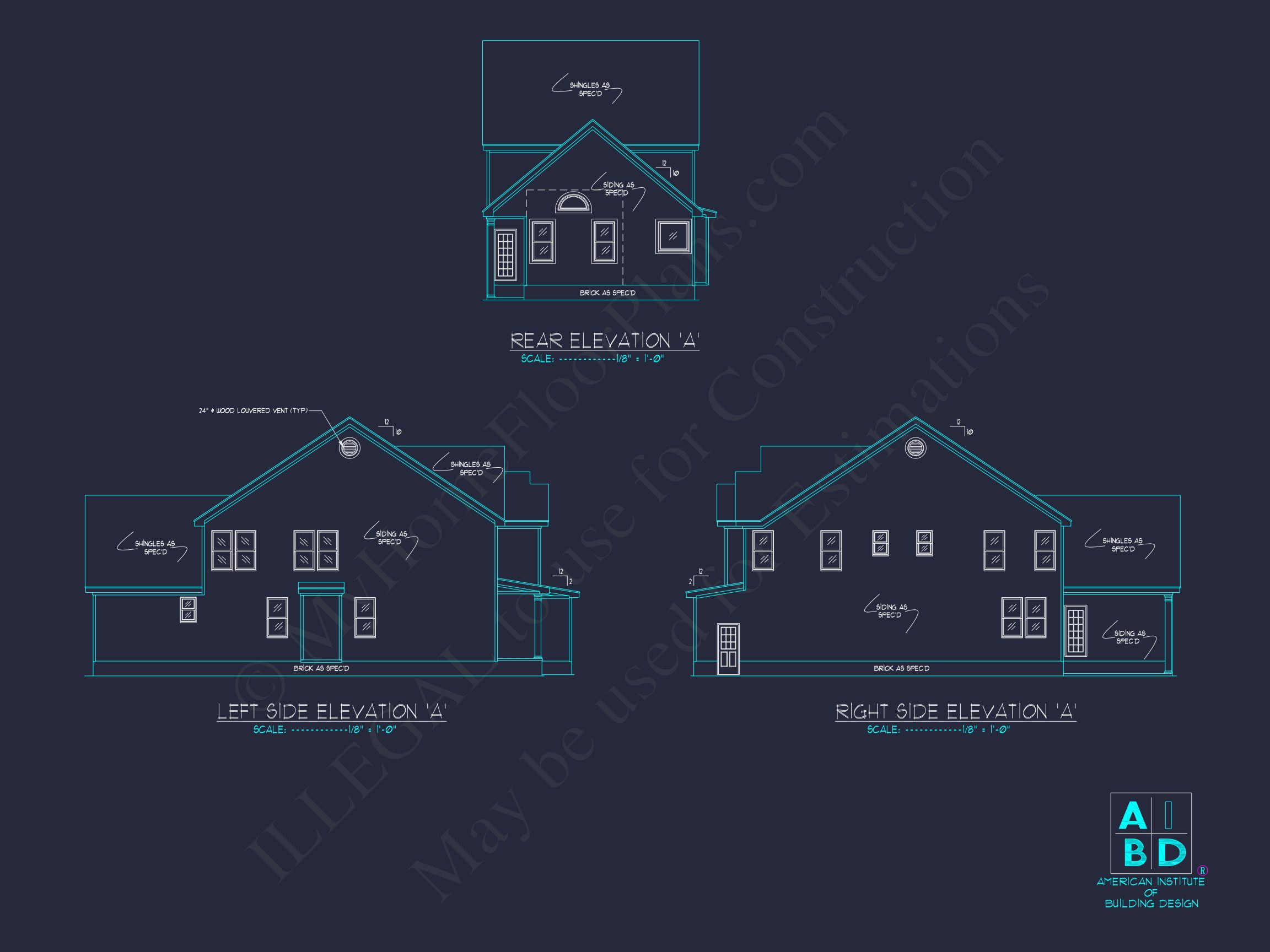 Traditional house Plan with 3 Bedrooms,CAD & Floor Designs