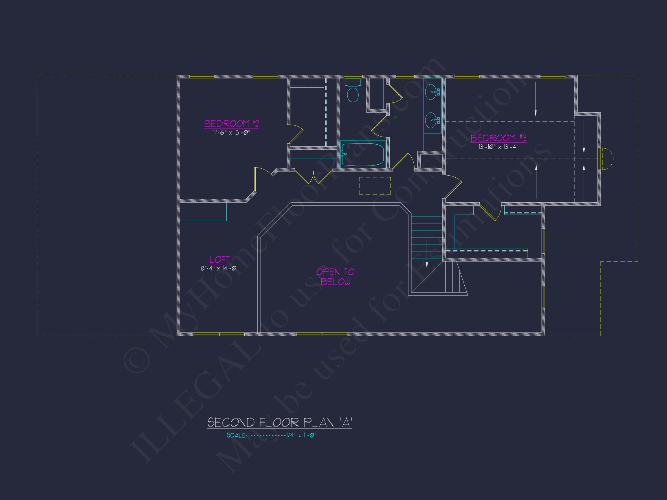 Traditional house Plan with 3 Bedrooms,CAD & Floor Designs