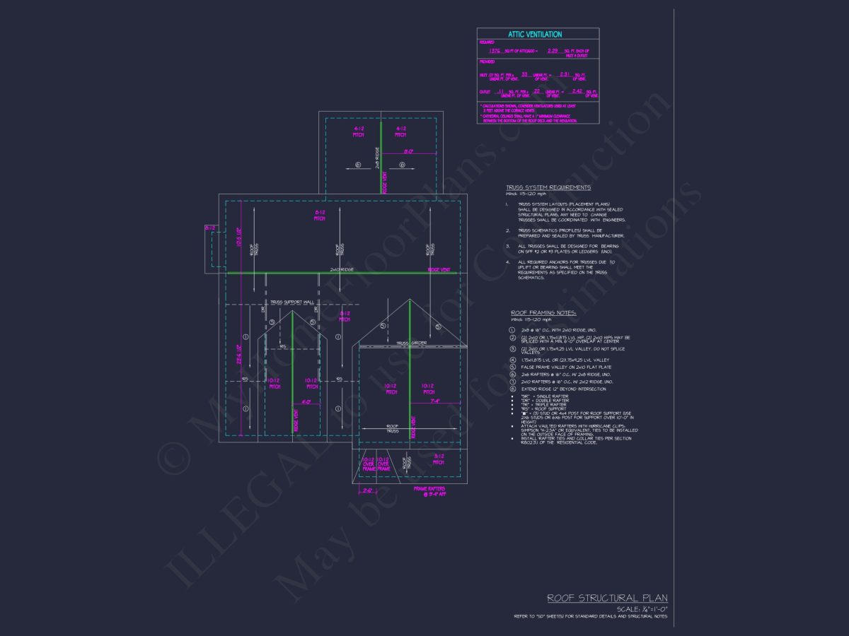 Traditional house Plan with CAD Blueprints and Open Floor Plan