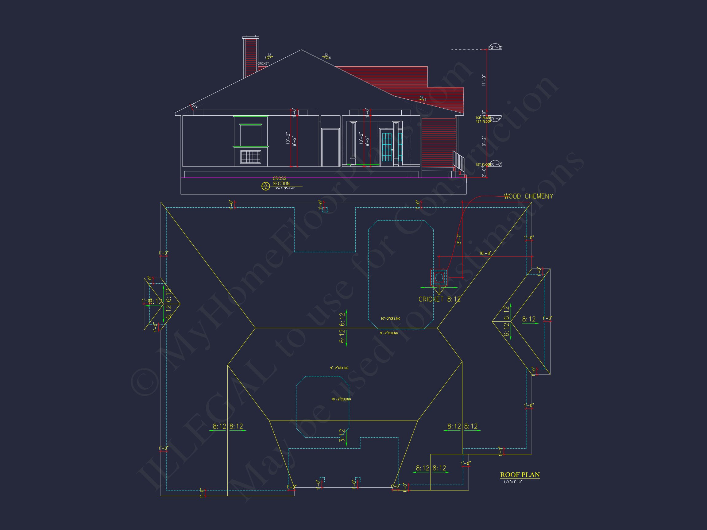 Traditional Ranch house Plan - 2539 Sq Ft - 4 Bed,3 Bath - Blueprint & CAD Designs