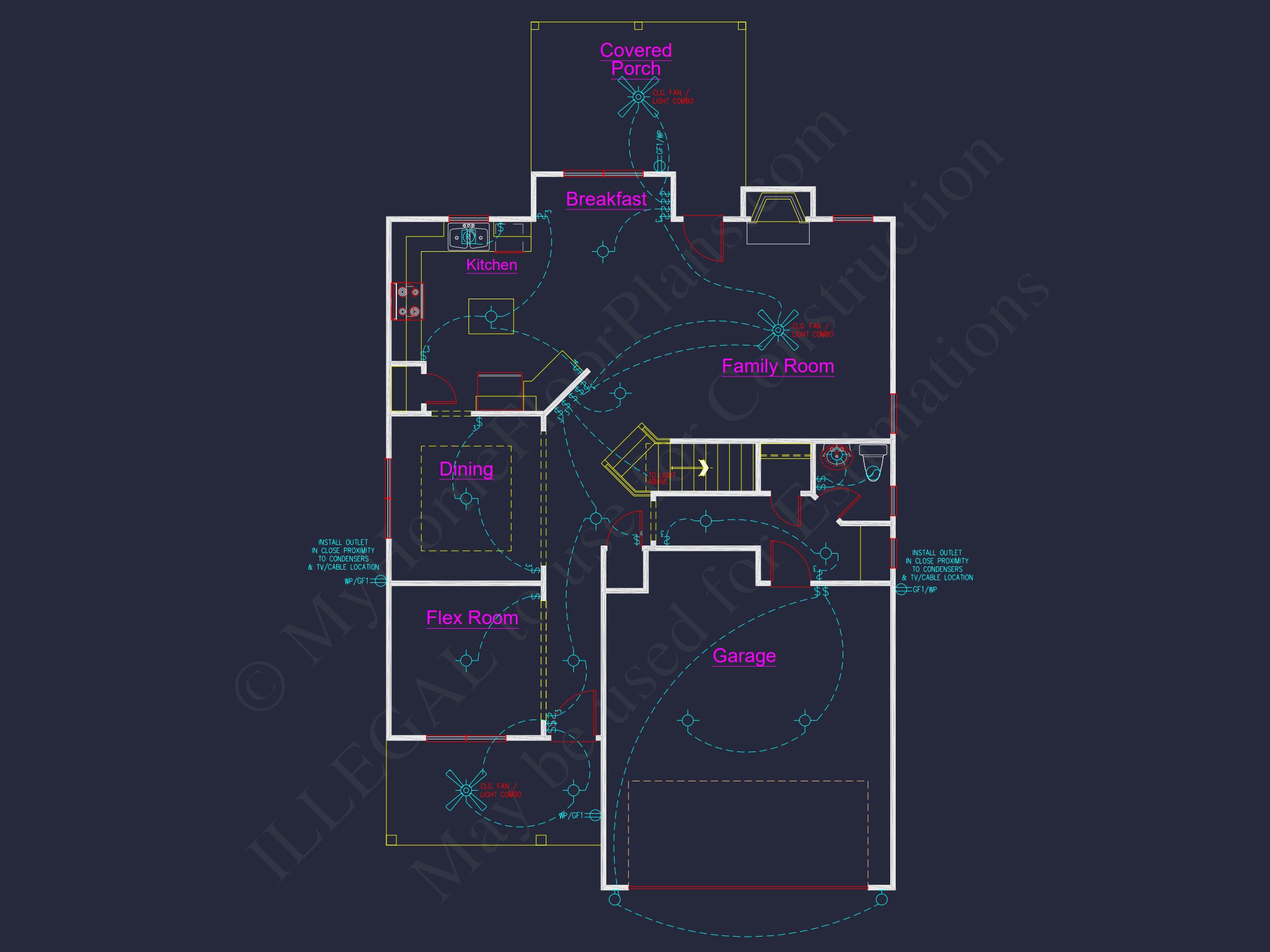 Versatile house Plan with CAD Designs