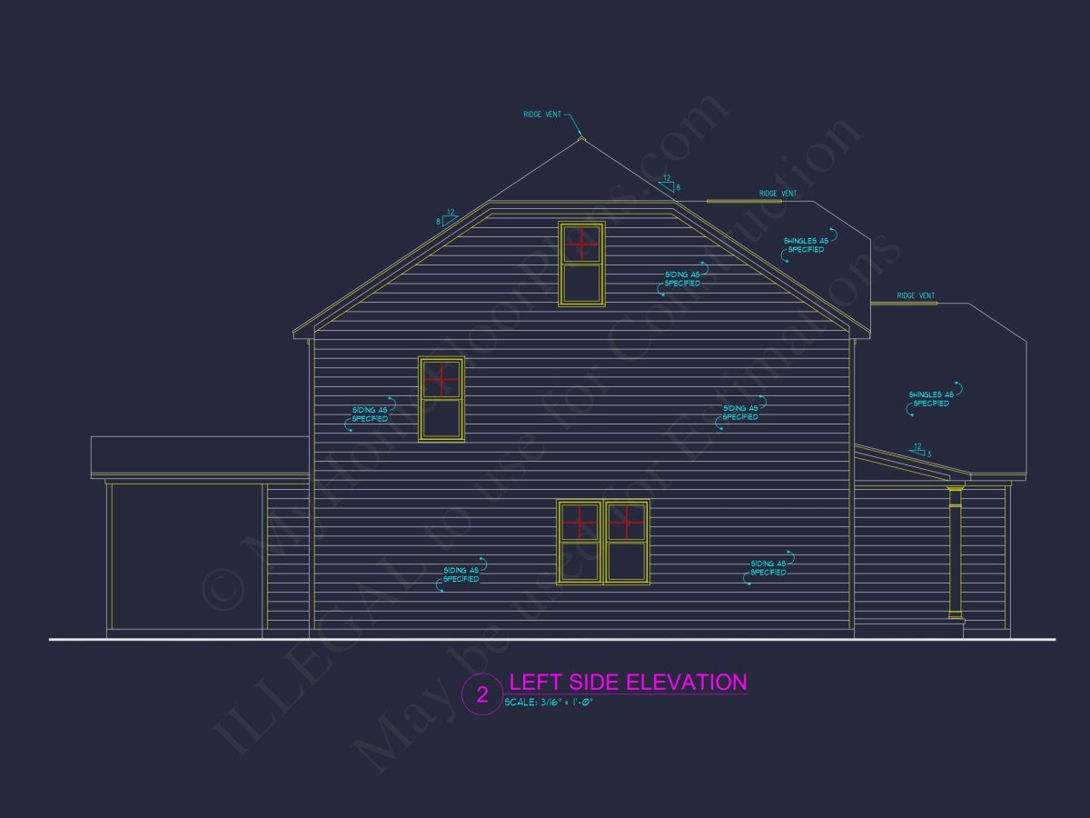 Versatile house Plan with CAD Designs