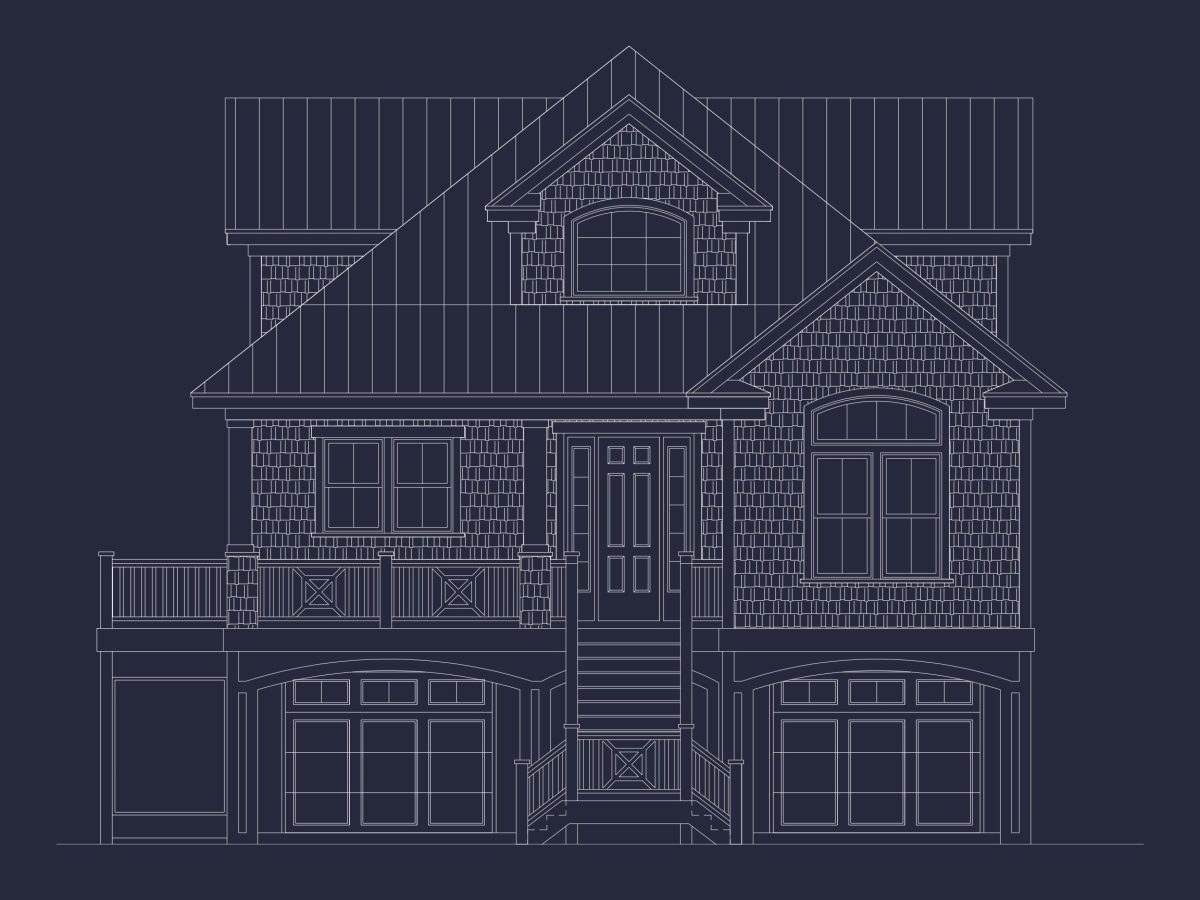 Warm Beach Coastal house Plan with Complete Architectural Designs