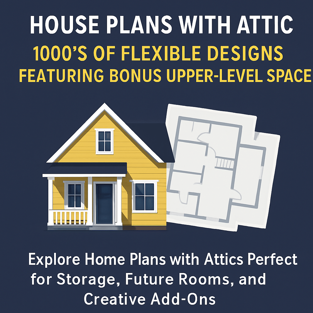 House Plans with Attic