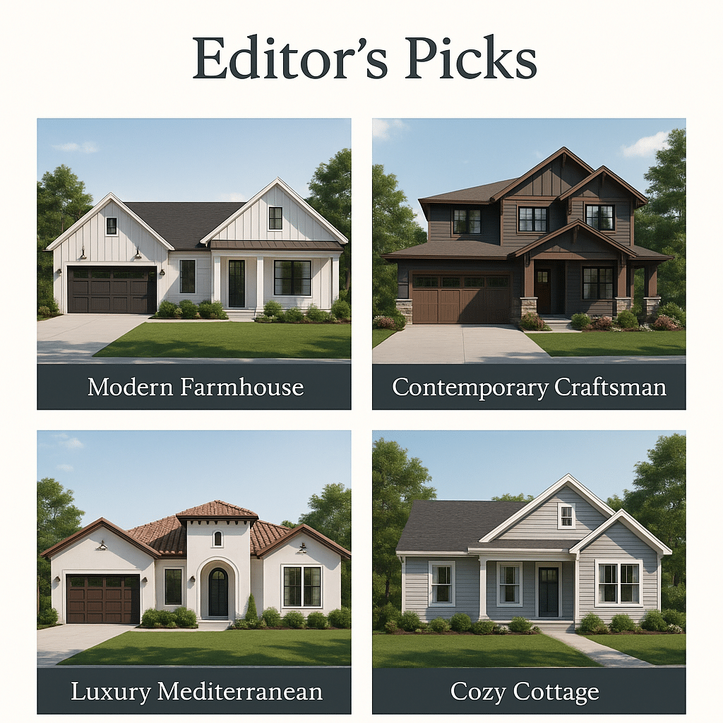 Editor's Picks House Plans