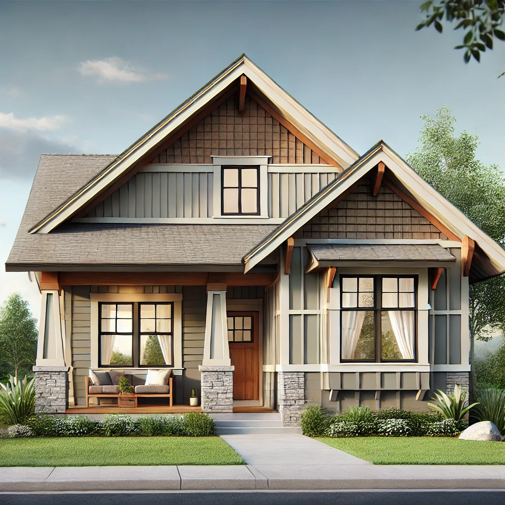 Modern Craftsman House Plans
