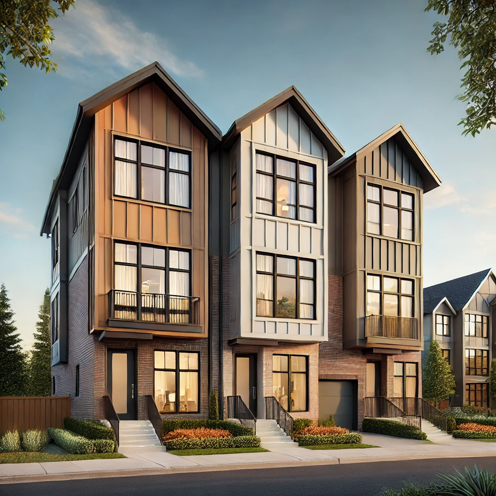 Triplex House Plans
