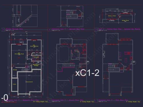 8-1930-2 TOWNHOME PLAN