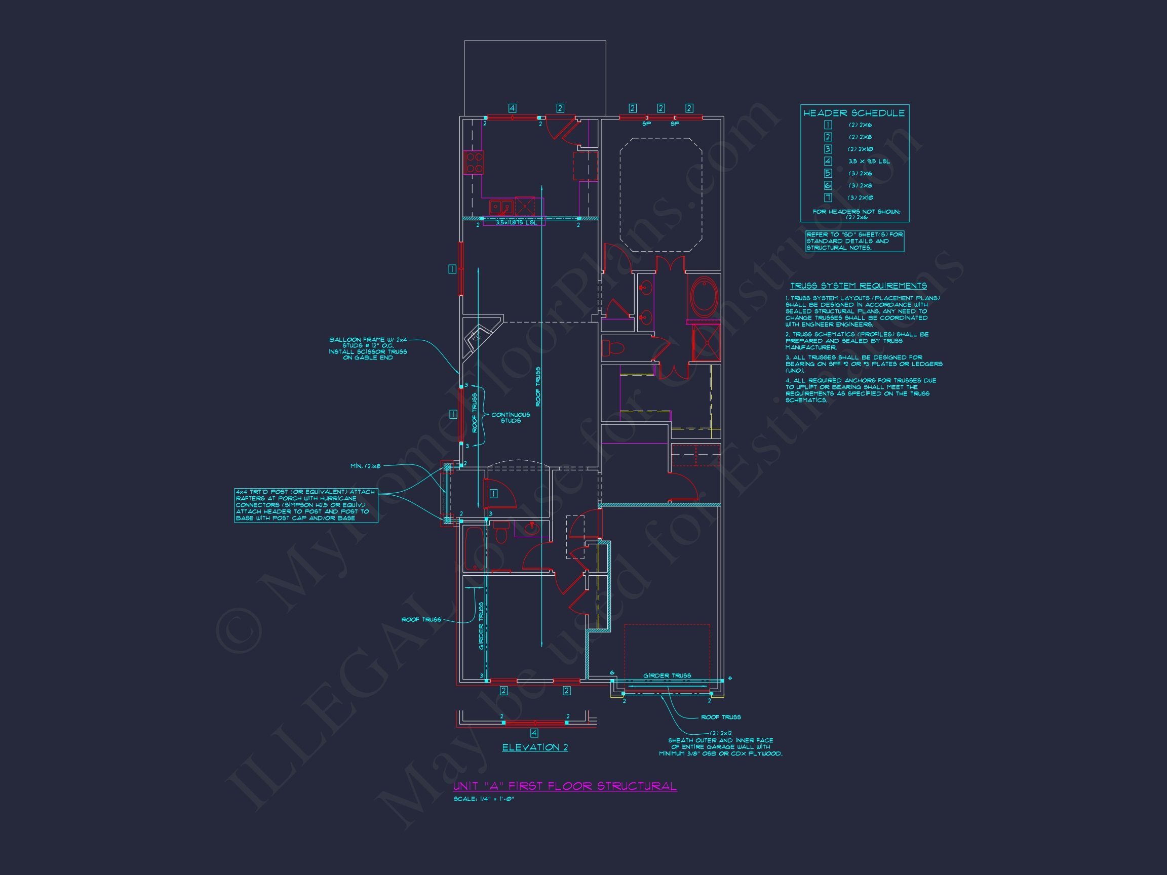 6-Unit Townhome Floor Plan with CAD Designs & Modern Features (23)