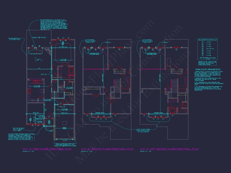8-1930-2 TOWNHOME PLAN