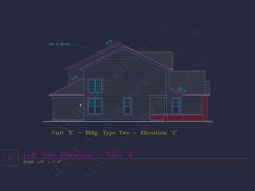 8-1930-2 TOWNHOME PLAN