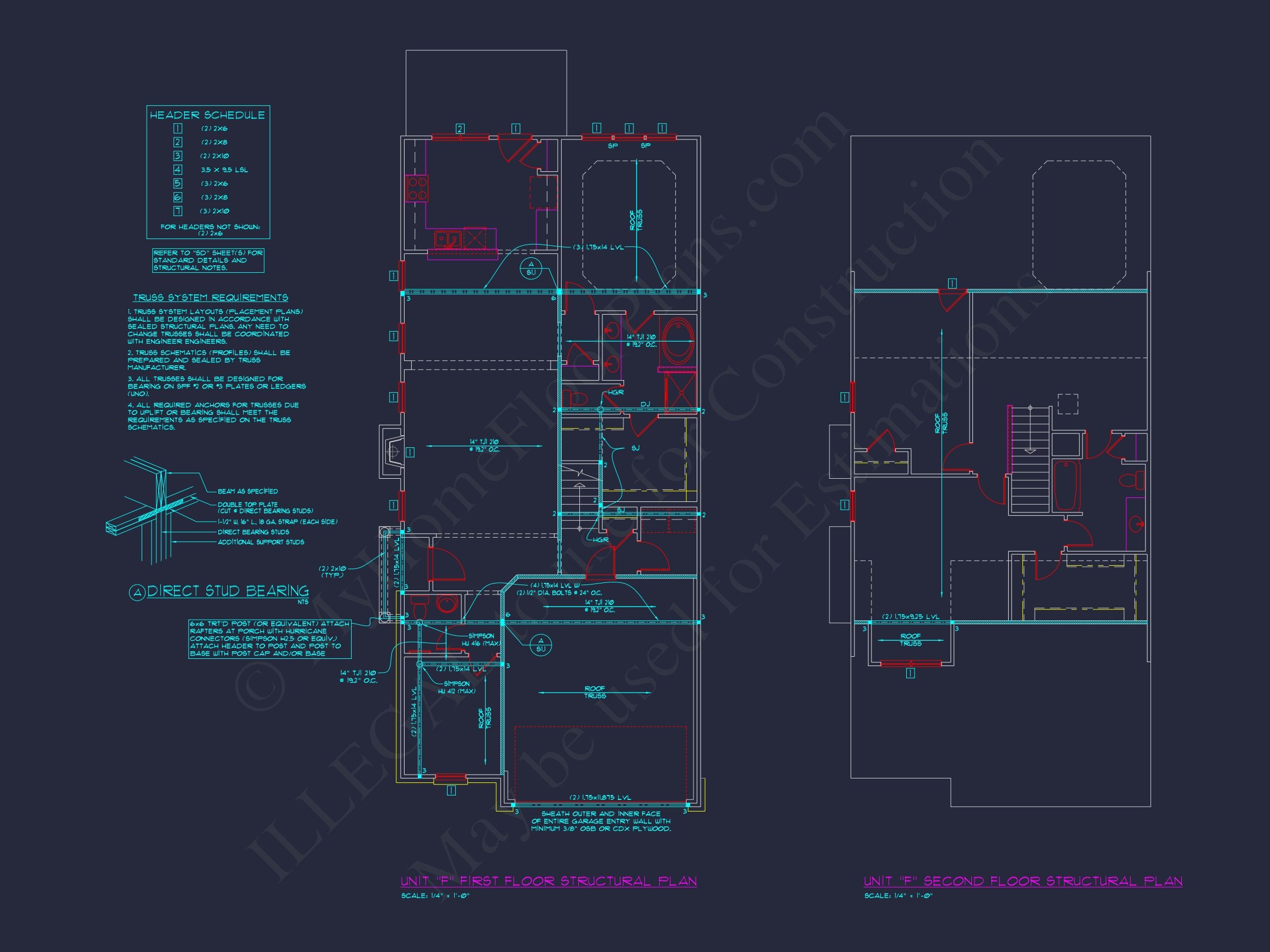 6-Unit Townhome Floor Plan with CAD Designs & Modern Features (33)