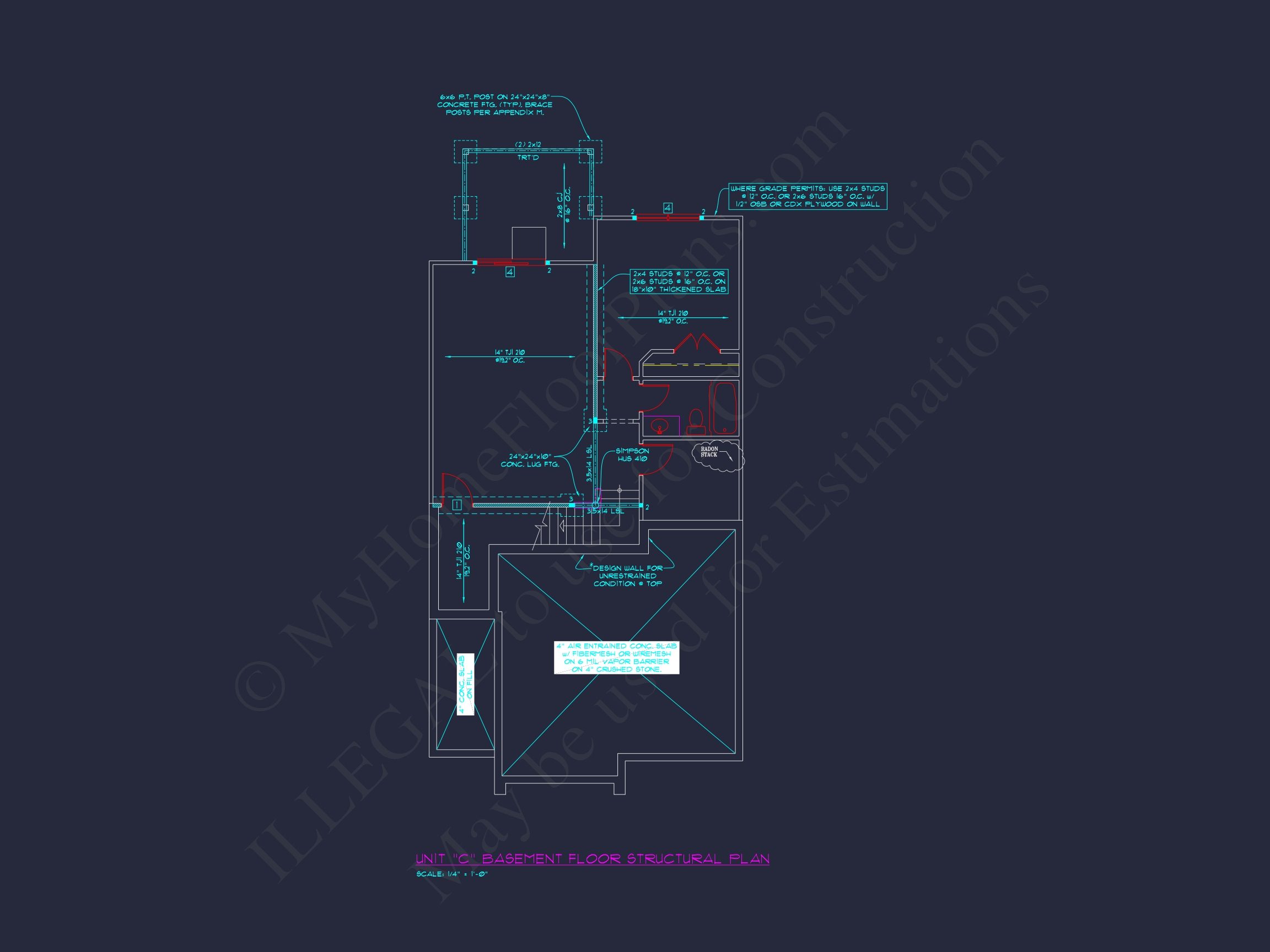 6-Unit Townhome Floor Plan with CAD Designs & Modern Features (38)