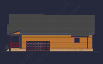Craftsman Home Plan – Detailed Floor Plan & CAD Designs