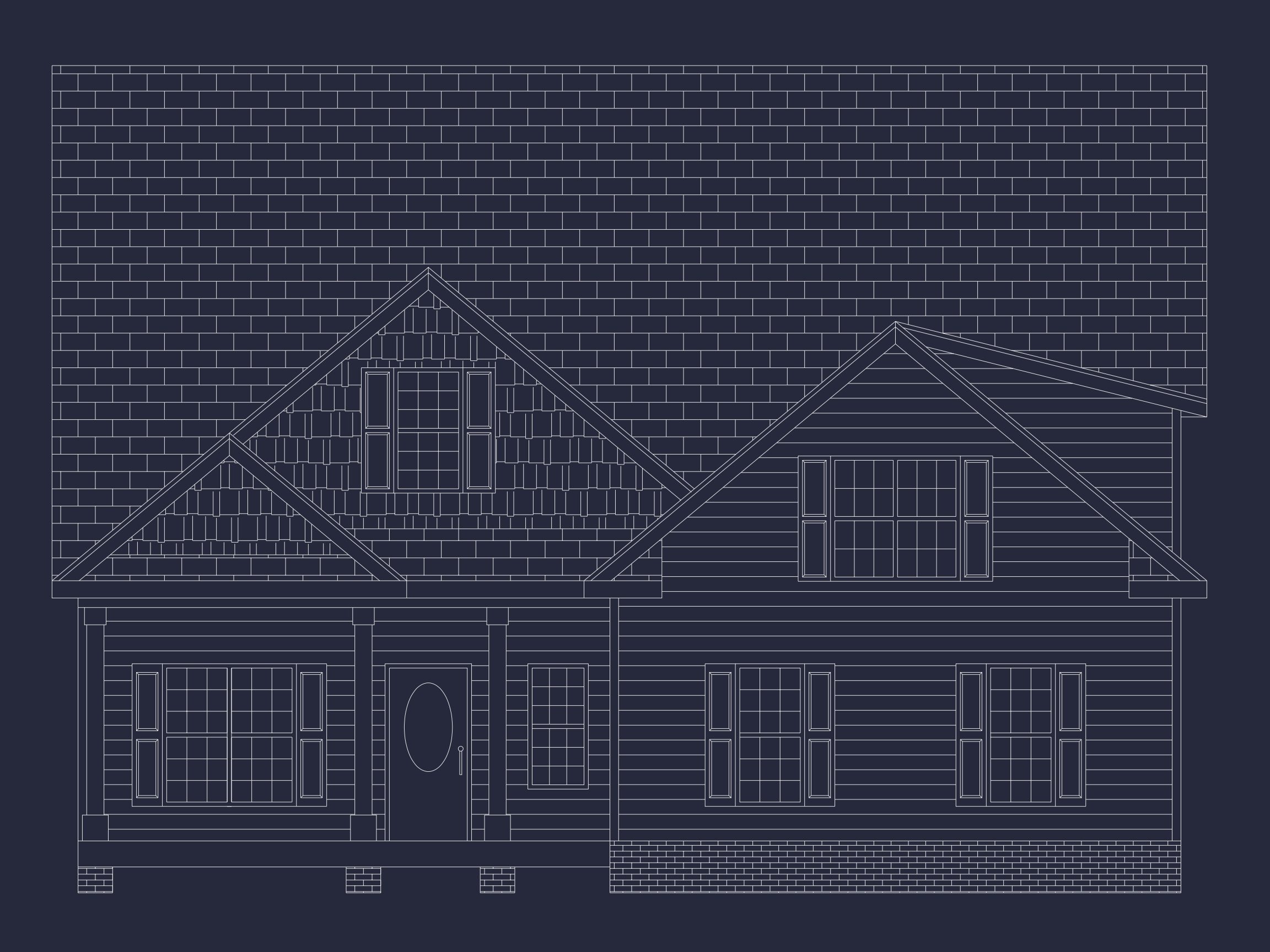 Craftsman Home Plan with 1.5 Stories, CAD Blueprints & Modern Design