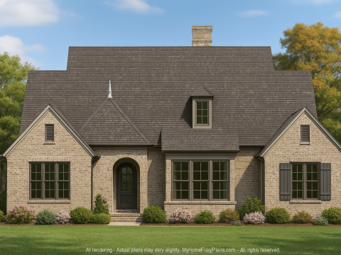 Beach Home Plan with 3 Beds, 2.5 Baths, and Coastal Designs