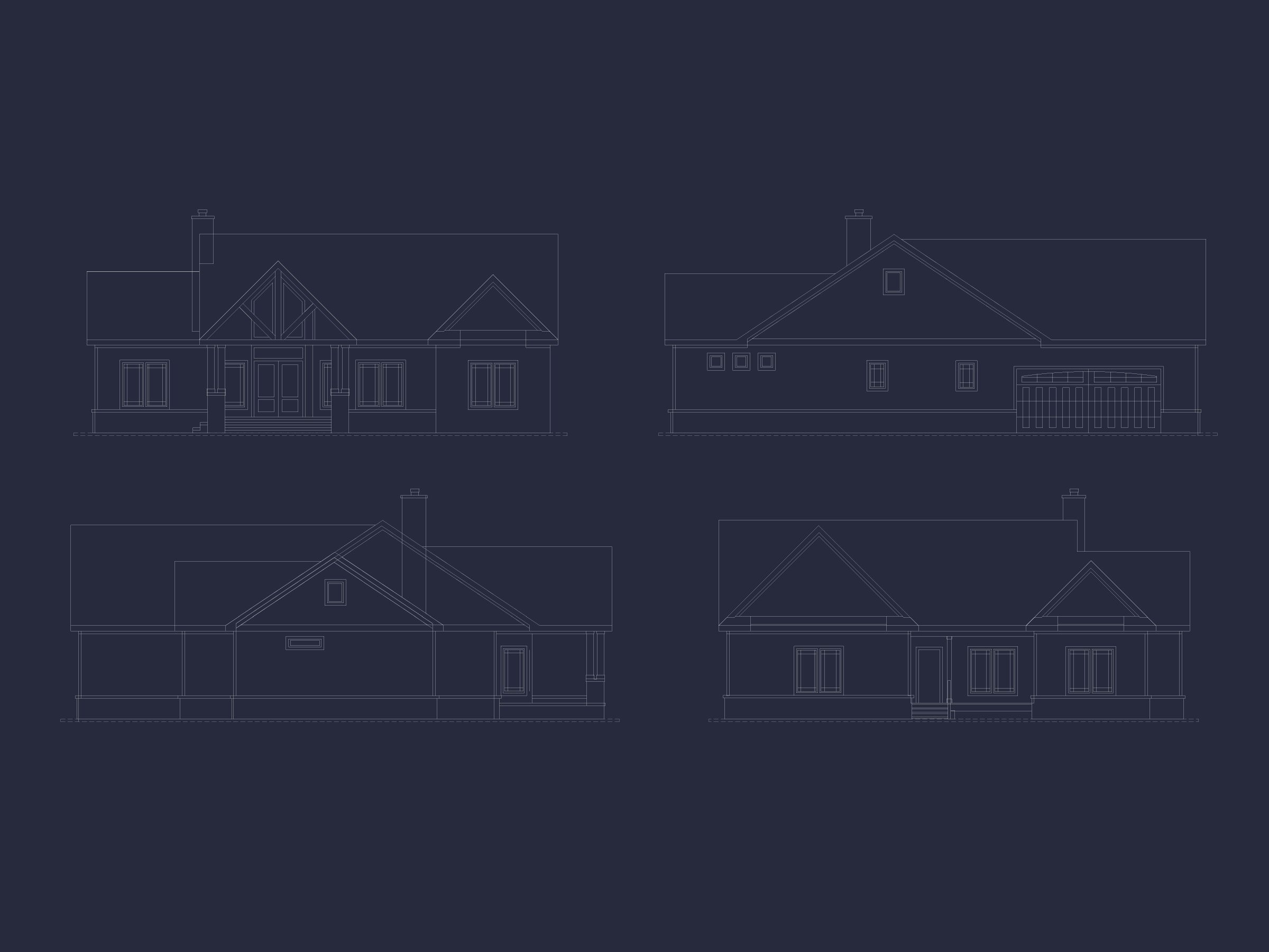 Beautiful 1-Story House Plan with Vaulted Ceilings & CAD Files
