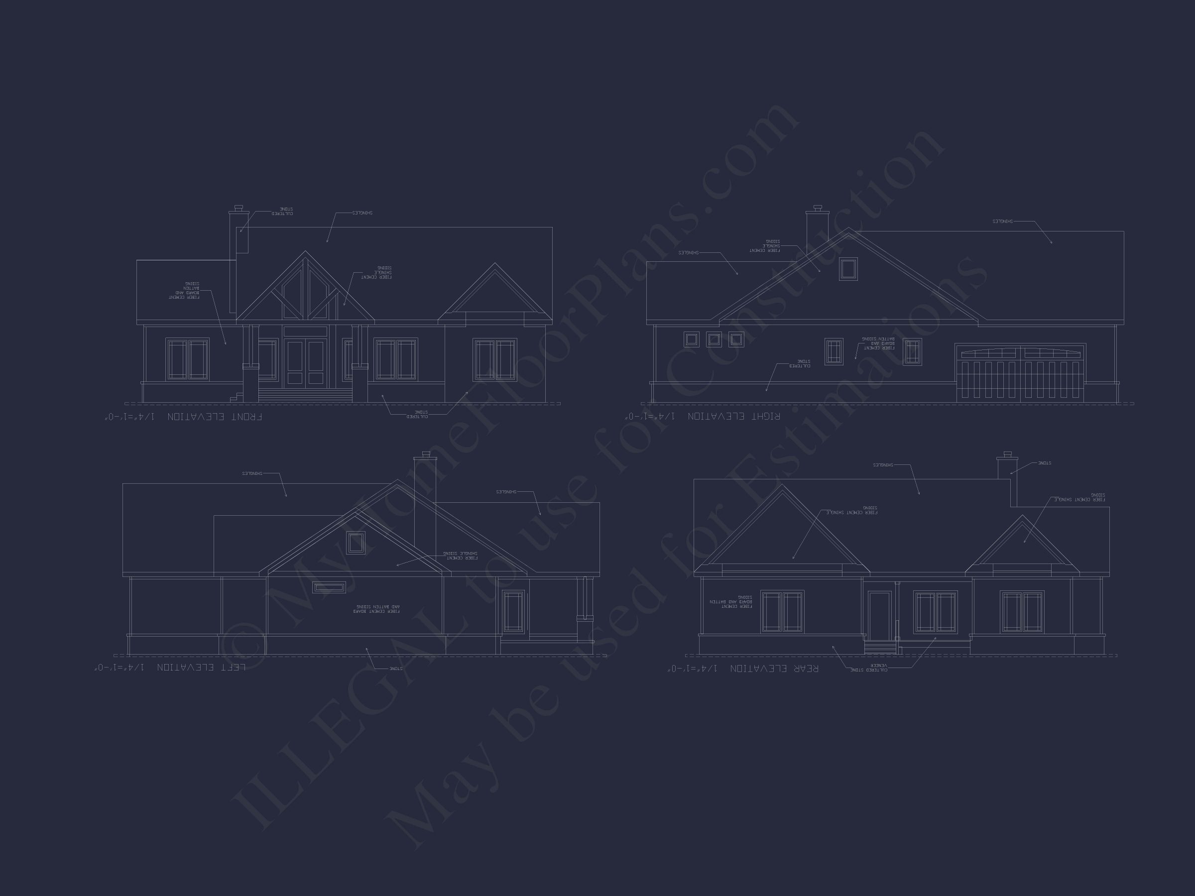 Beautiful 1-Story House Plan with Vaulted Ceilings & CAD Files