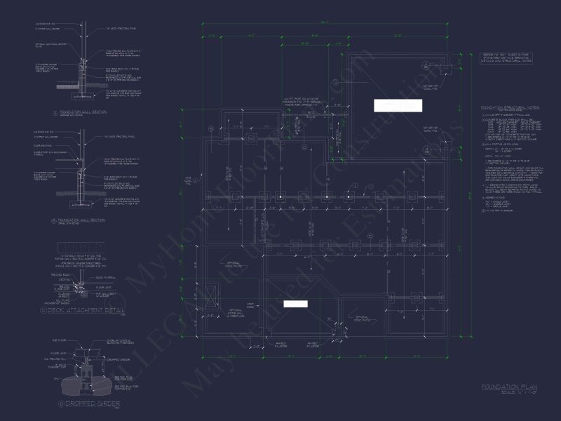 Beautiful 1-Story House Plan with Vaulted Ceilings & CAD Files