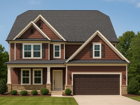 Beautiful 2-Story Craftsman House Plan with Open Floor Design