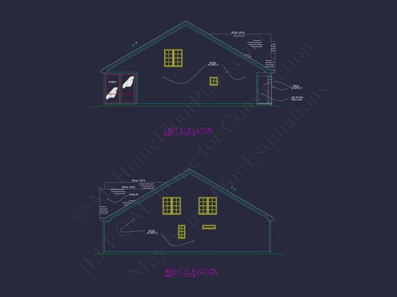 Beautiful 2-Story Home Plan with Traditional Craftsman Style