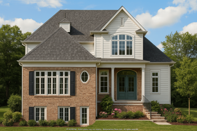 Beautiful Beach Home Floor Plan with CAD Designs & Blueprint
