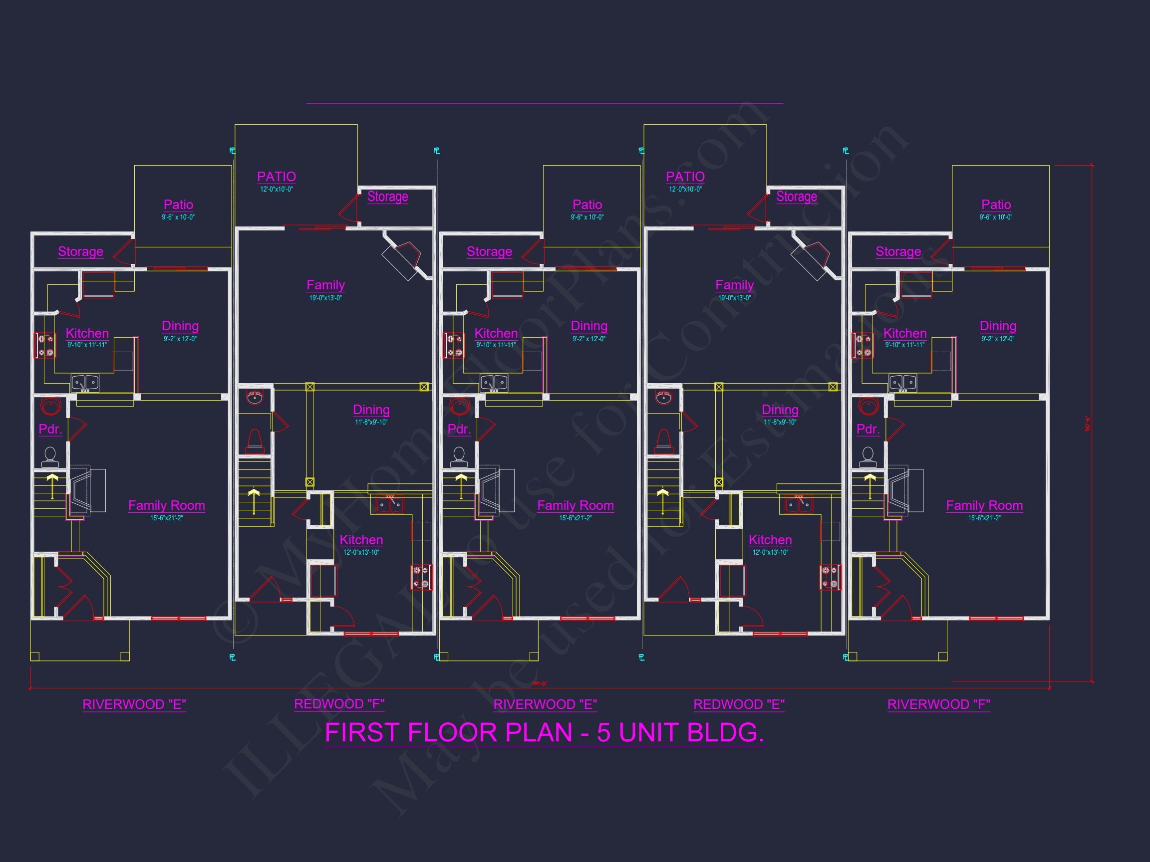 Beautiful CAD Home Plan with 3 Beds, 2.5 Baths, and Open Design