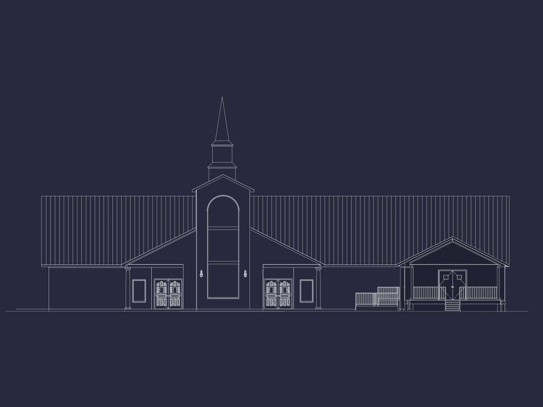 Beautiful Church Floor Plan with Traditional Architecture & Functional Layout