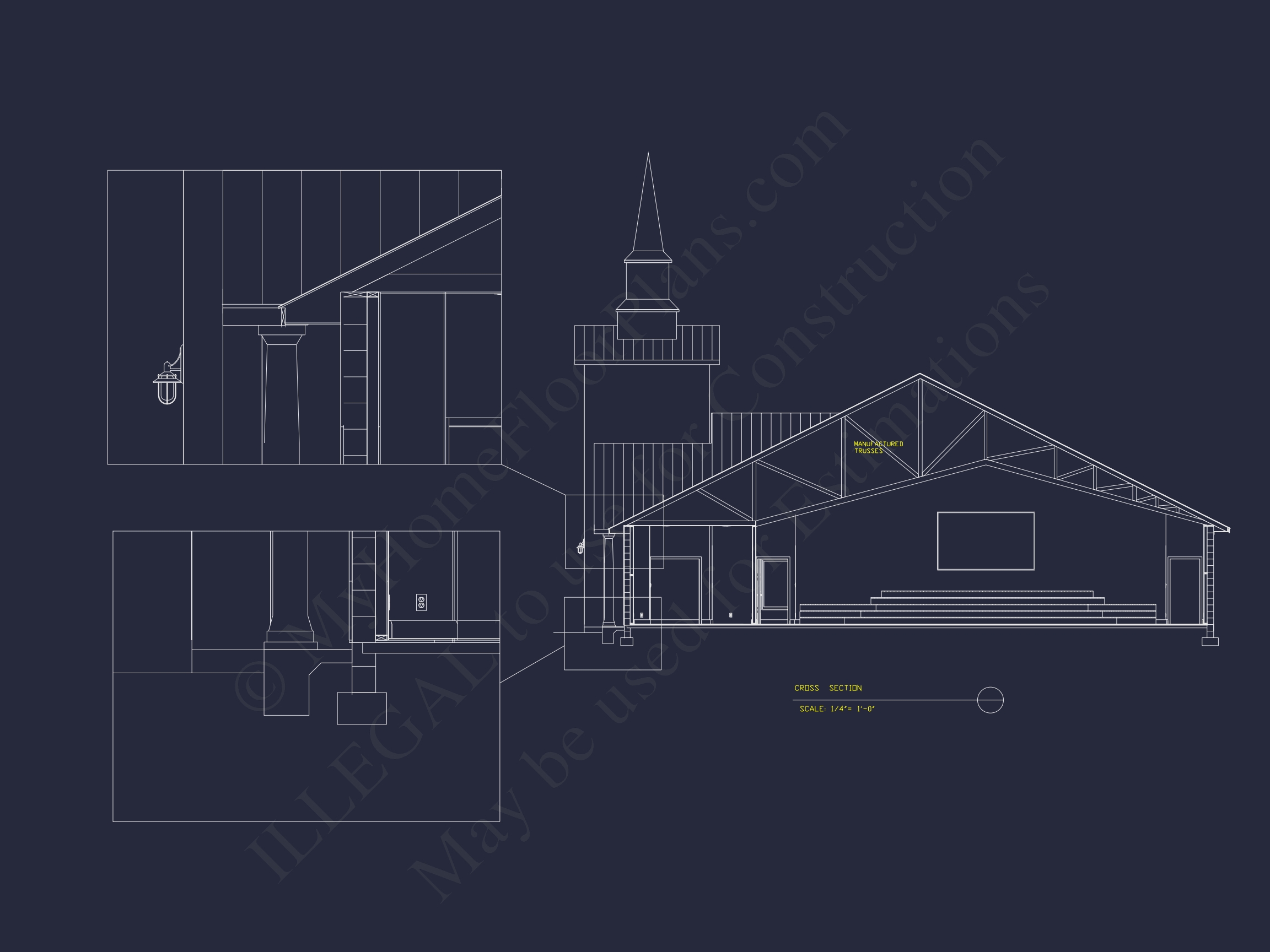 Beautiful Church Floor Plan with Traditional Architecture & Functional Layout