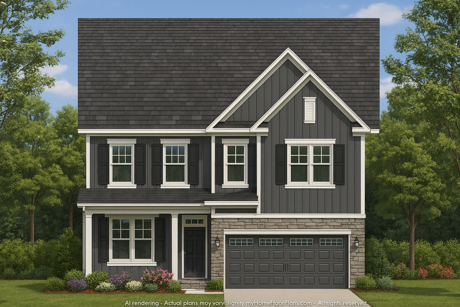 Beautiful Modern Home CAD Design with Versatile Floor Plans