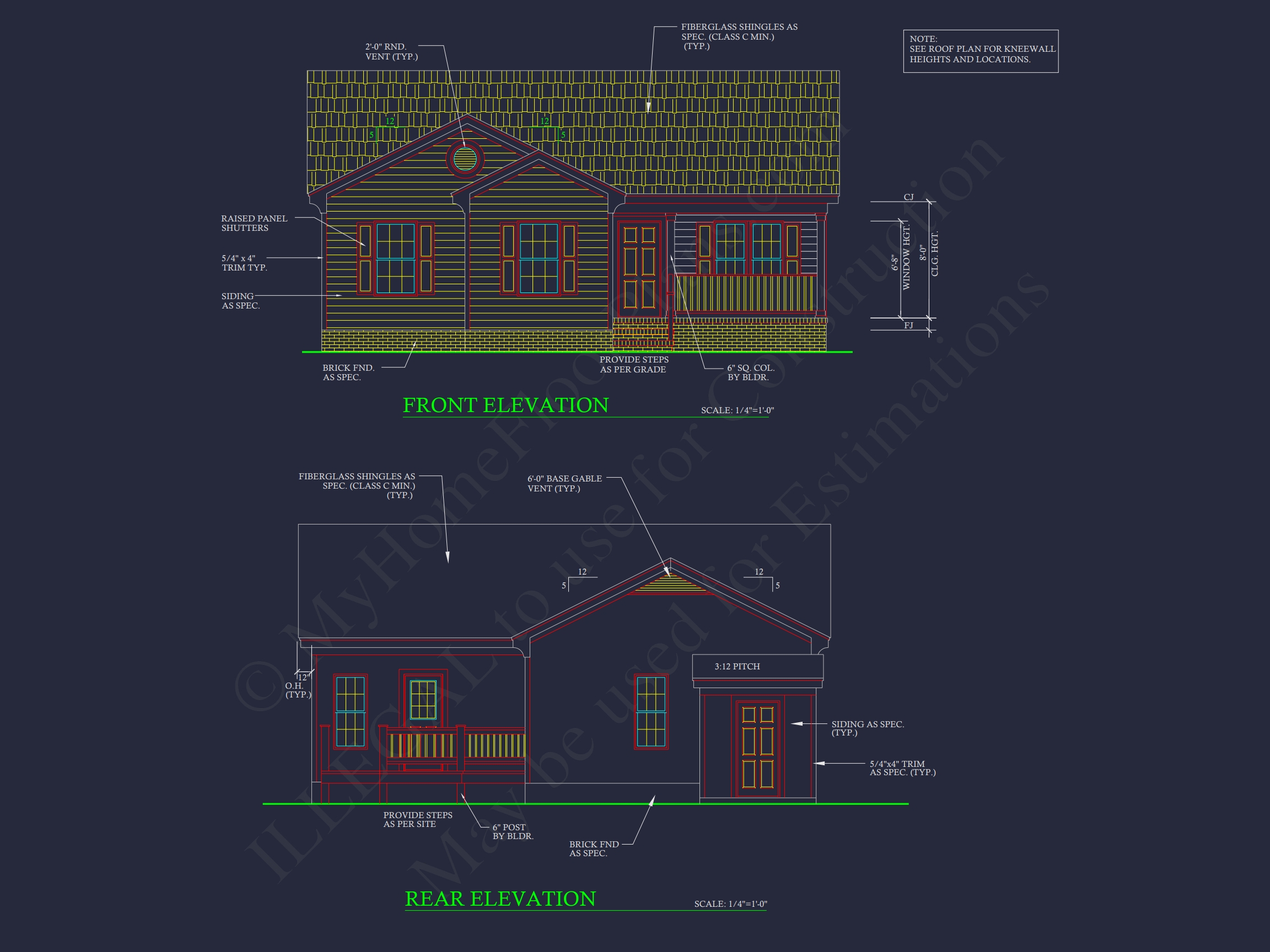 Charming 1-Story Traditional Ranch House Plan with 5 Bedrooms