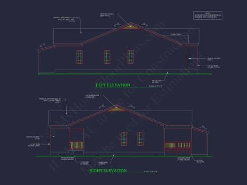 Charming 1-Story Traditional Ranch House Plan with 5 Bedrooms