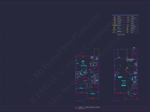 Charming 2-Story 6-Unit Townhome Plan with Craftsman Style & Efficient Layout