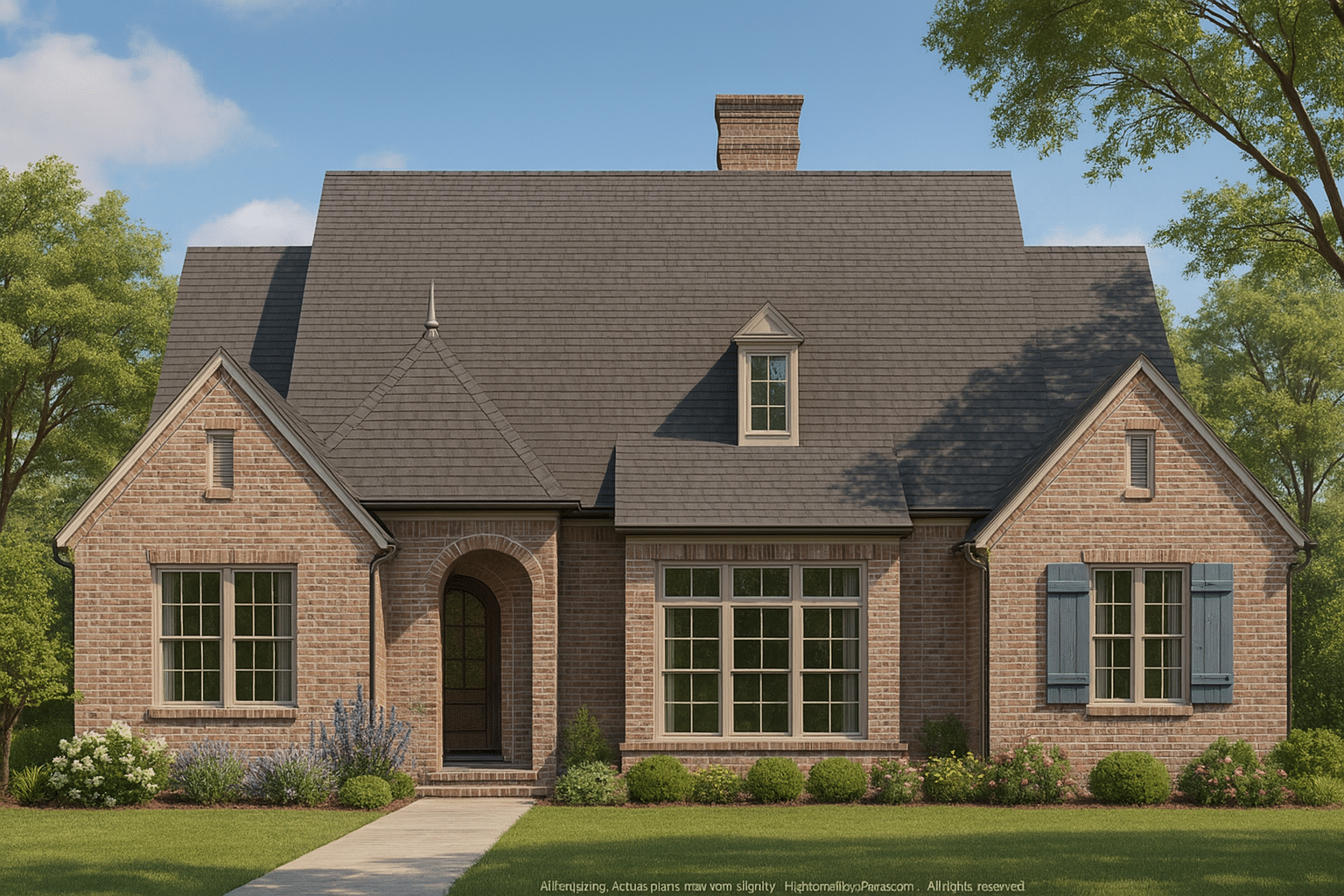 Charming 2-Story Home Plan with Open Floor CAD Designs