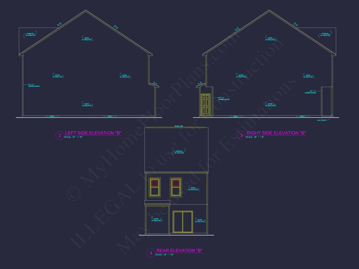 Charming 2-Story House Plan with Open Layout & Vaulted Ceilings