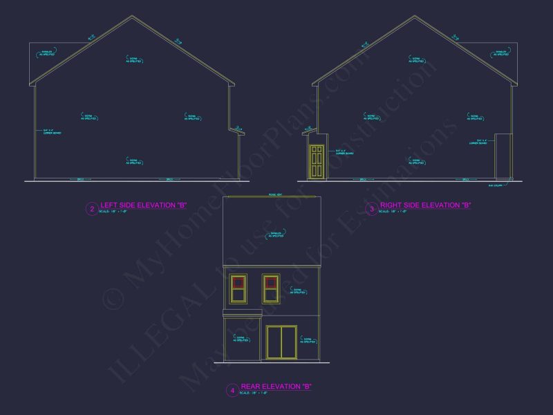 Charming 2-Story House Plan with Open Layout & Vaulted Ceilings