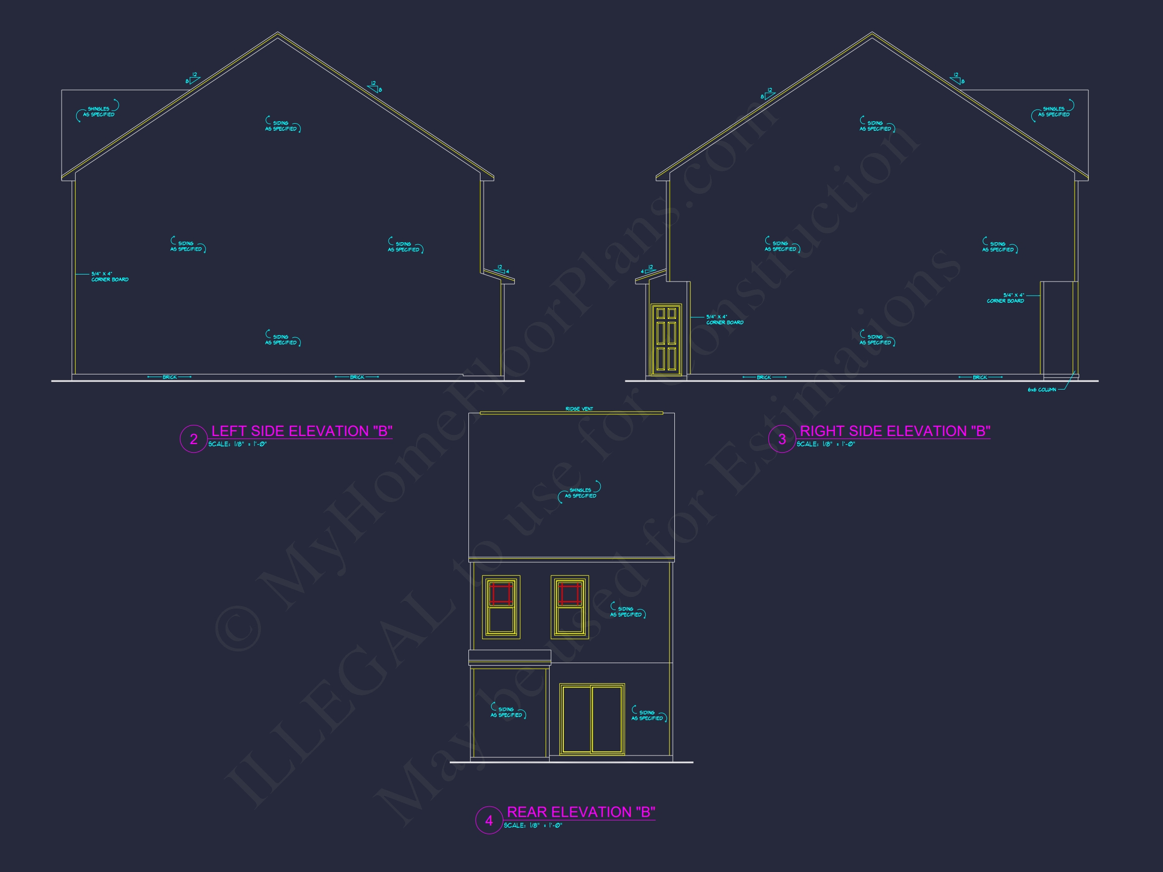 Charming 2-Story House Plan with Open Layout & Vaulted Ceilings