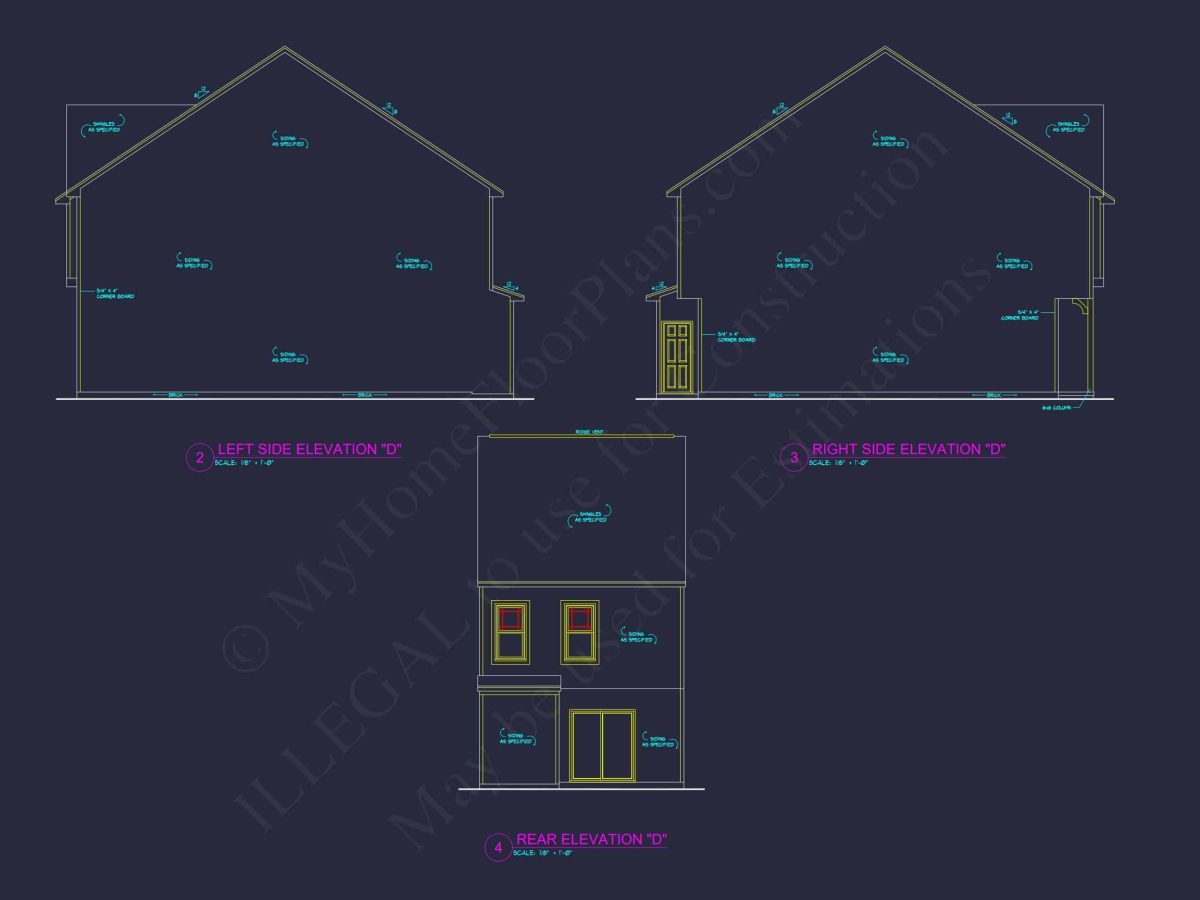 Charming 2-Story House Plan with Open Layout & Vaulted Ceilings
