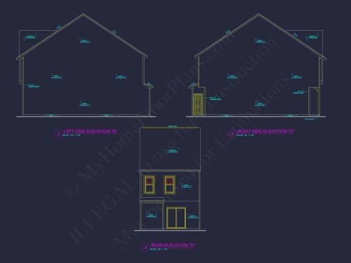 Charming 2-Story House Plan with Open Layout & Vaulted Ceilings