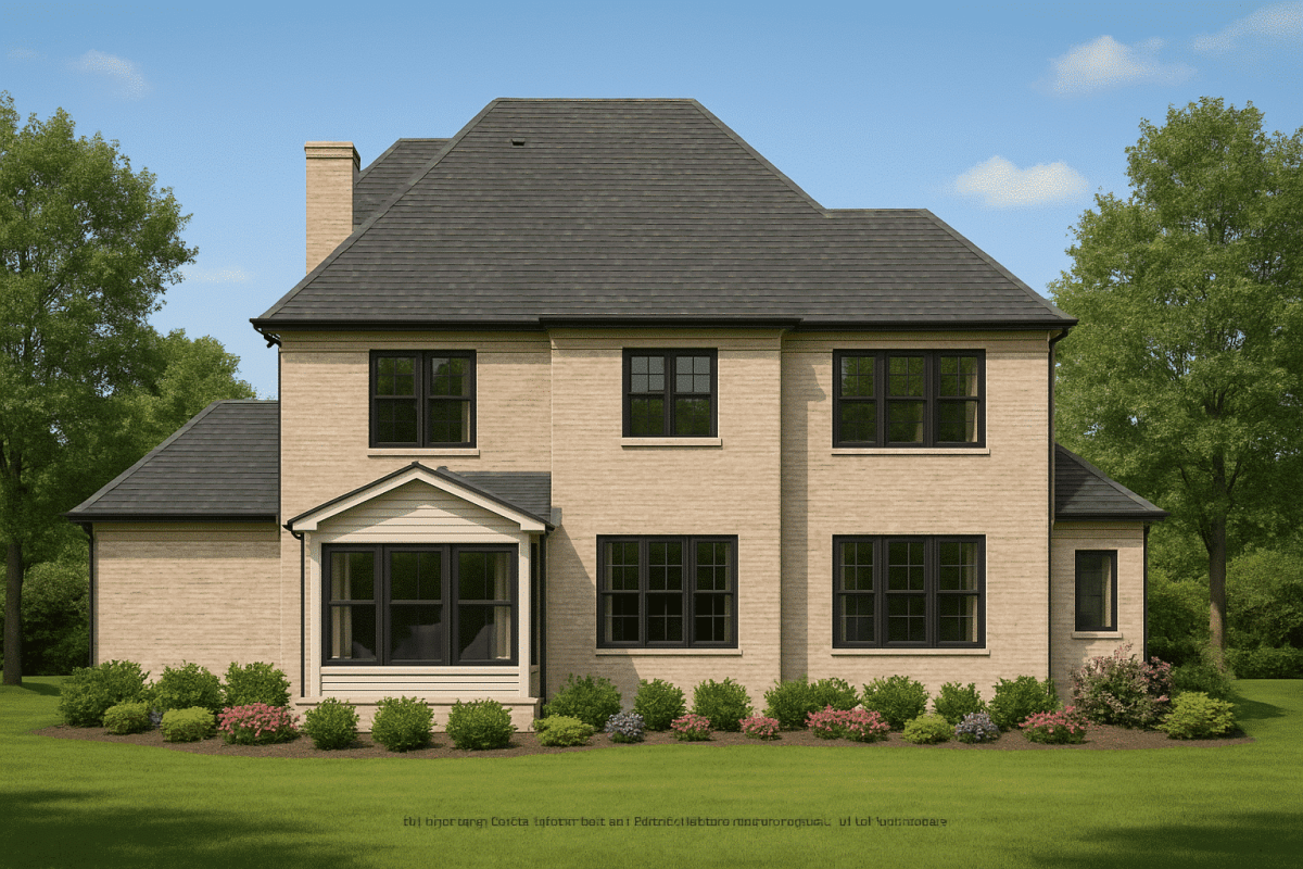 Charming 3-Story Home Plan with 4 Bedrooms and Workshop