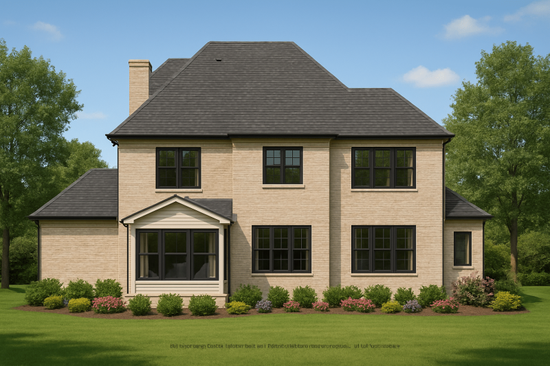 Charming 3-Story Home Plan with 4 Bedrooms and Workshop