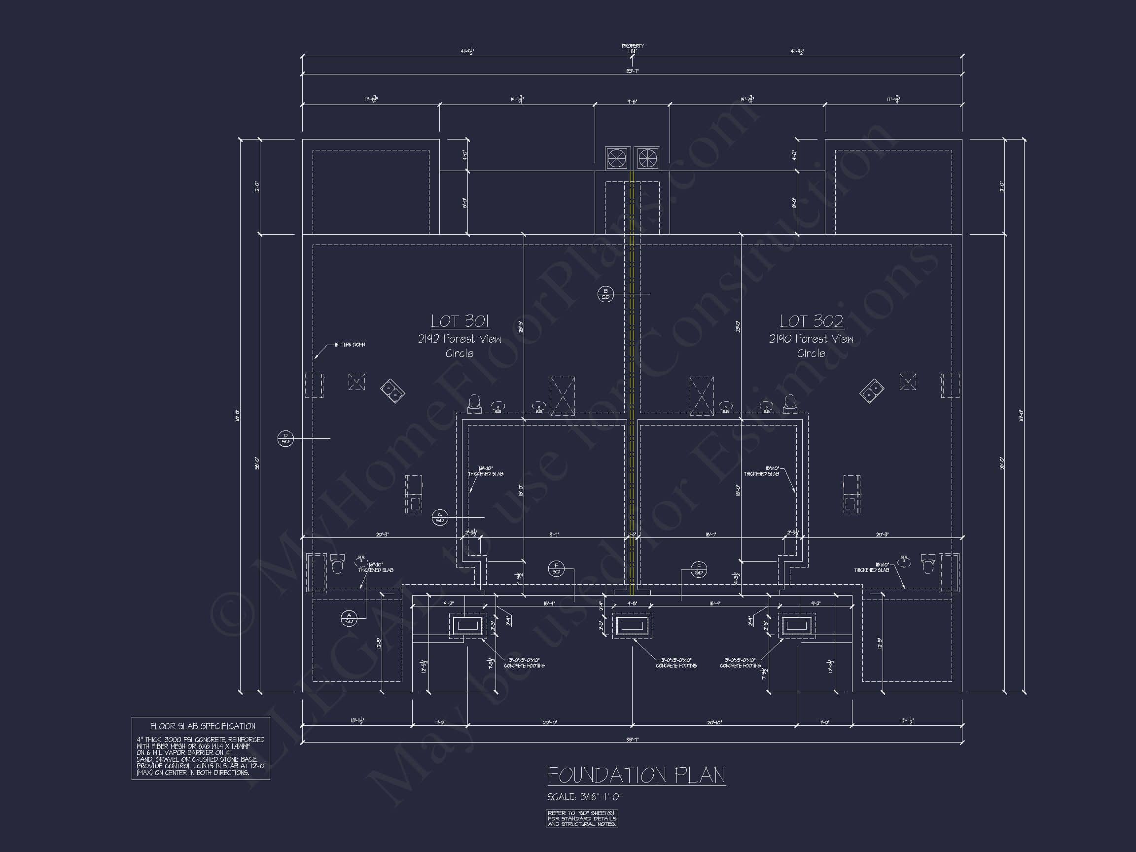 Charming Craftsman Duplex House Plan with Smart Single-Level Layout (52)