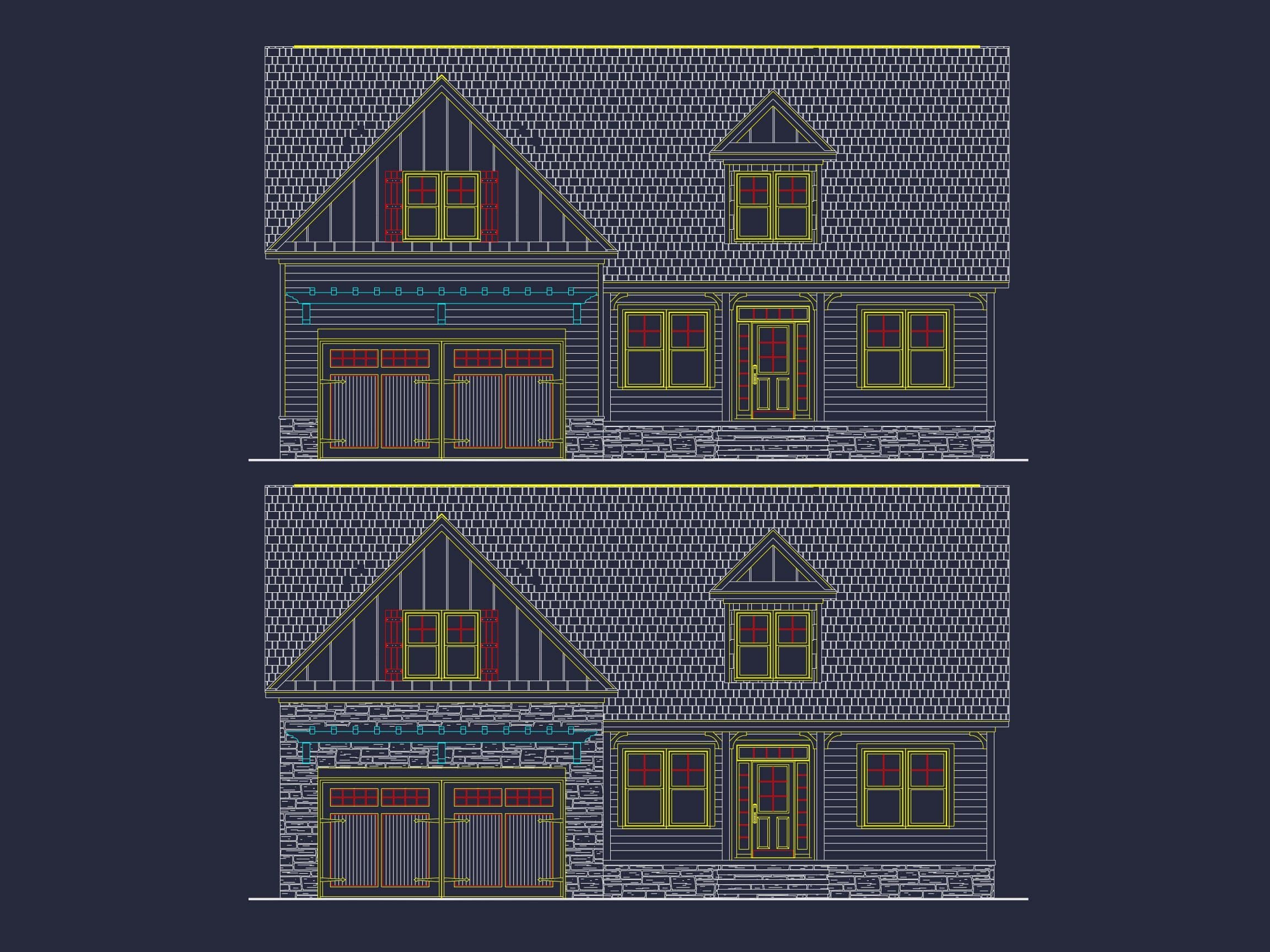 Charming 1.5-Story Craftsman House Plan with Cozy Layout & Custom CAD